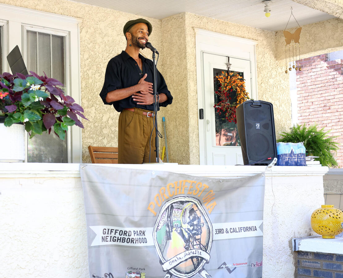 Poetry porch Poetry porch